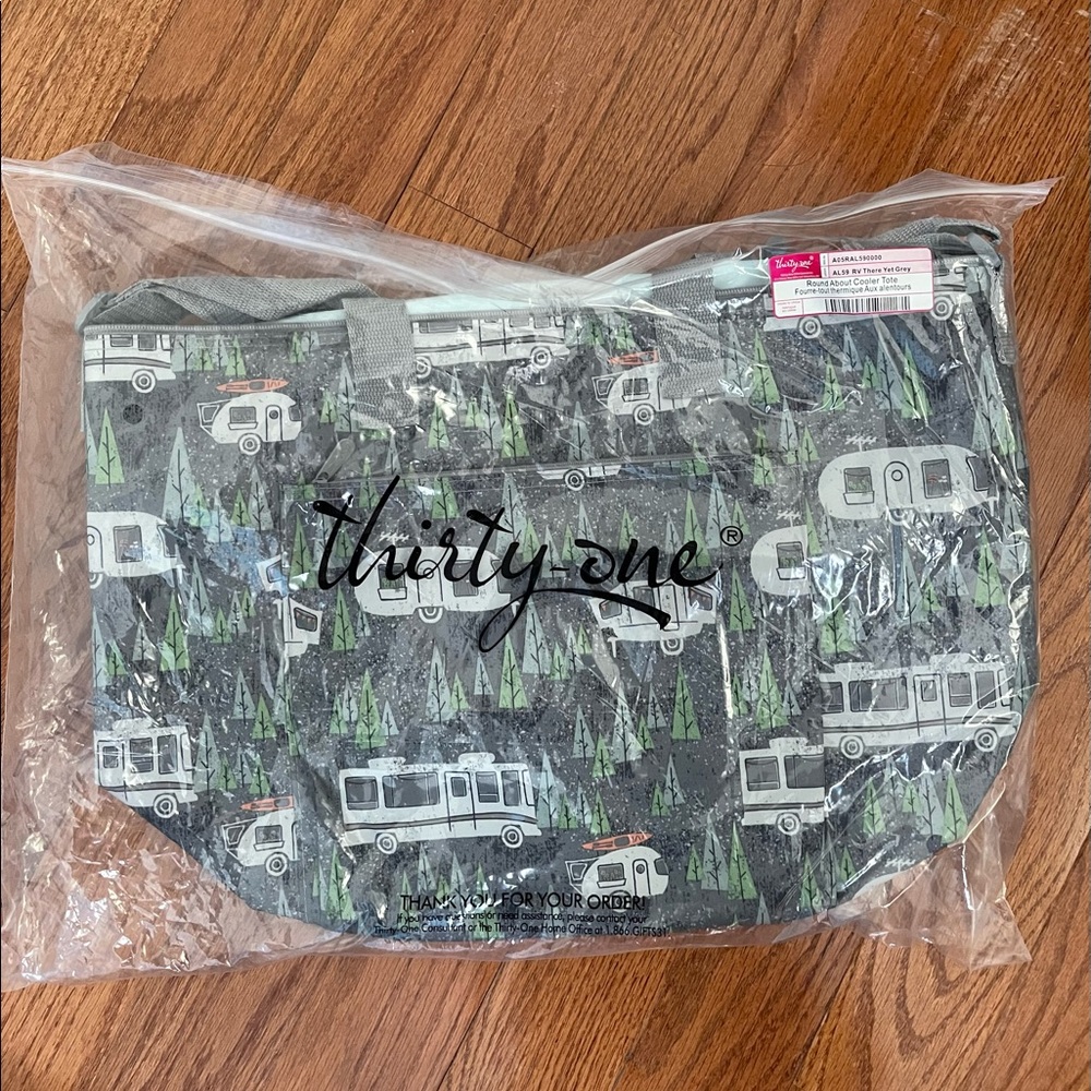 Thirty One Round About Cooler Tote